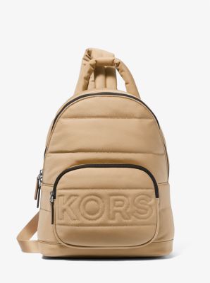 Michael Kors Cooper Medium Pebbled Leather Commuter Slingpack Bag