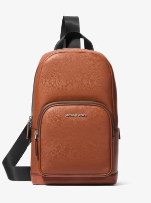 Cooper Pebbled Leather Sling Pack