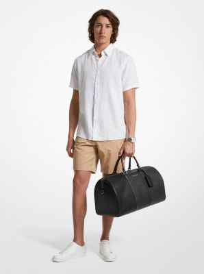 Cooper Pebbled Leather Duffel Bag