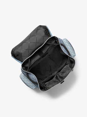 Cooper Ombré Logo Utility Backpack in DENIM | Michael Kors