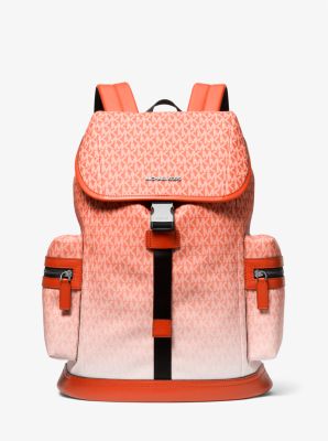 Cooper Ombr&eacute; Logo Utility Backpack in RED CLAY | Michael Kors