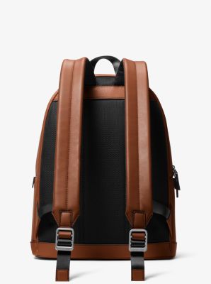 【Michael Kors】Cooper Pebbled Leather Commuter Backpack Cooper Signature Logo Backpack | Michael Kors [US]