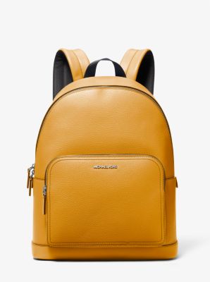 ? Michael Kors | Gold Backpack (Unisex) Michael Kors Rhea Medium Color-Block Signature Logo Backpack  main image 3