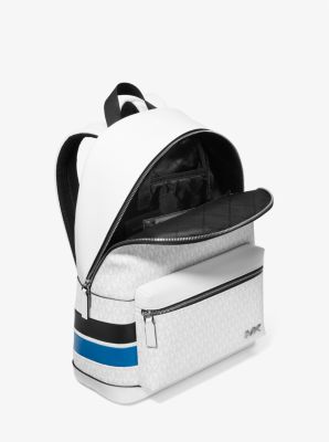 Rivington Striped Signature Logo Stripe Backpack