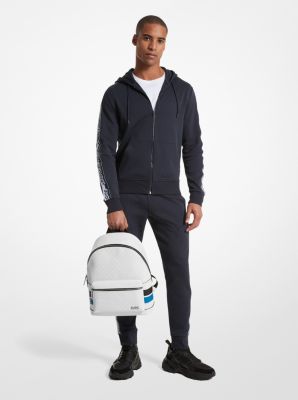 Rivington Striped Signature Logo Stripe Backpack