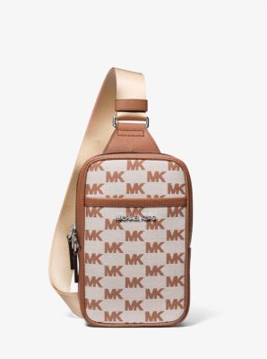 スーパーセール タイムセール 時間 Logo Cooper Jacquard [US] Kors Michael | Pack Sling バッグ