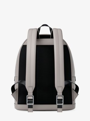 Cooper Medium Logo Debossed Dome Backpack in PEARL GREY | Michael Kors