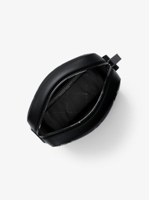 Cooper Logo Debossed Flight Bag in BLACK | Michael Kors