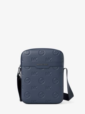 Cooper Logo Debossed Flight Bag in NAVY | Michael Kors