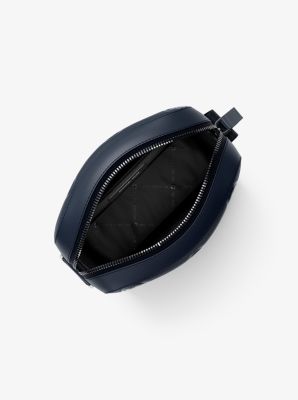 Cooper Logo Debossed Flight Bag in NAVY | Michael Kors