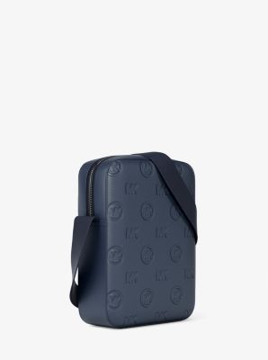 Cooper Logo Debossed Flight Bag in NAVY | Michael Kors