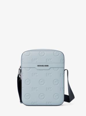 Cooper Logo Debossed Flight Bag in PALE OCEAN | Michael Kors
