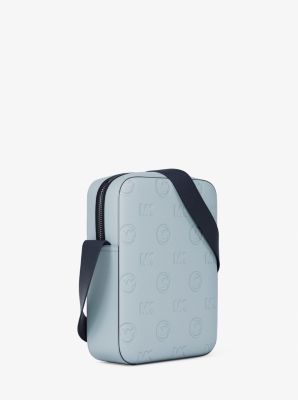 Cooper Logo Debossed Flight Bag in PALE OCEAN | Michael Kors
