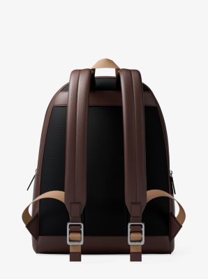 Pacey Medium Signature Logo Backpack in CAMEL | Michael Kors