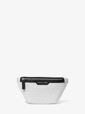 Michael Kors Cooper Mini Logo Belt Bag In White