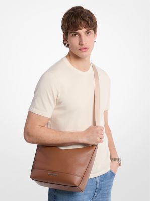 Cooper Pebbled Leather Crescent Bag