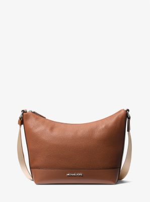Cooper Pebbled Leather Crescent Bag