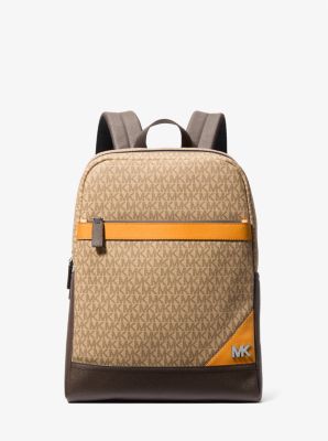 Cooper Medium Color-Block Signature Logo Backpack