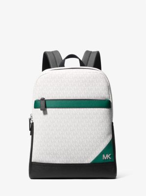 Cooper Medium Color-Block Signature Logo Backpack