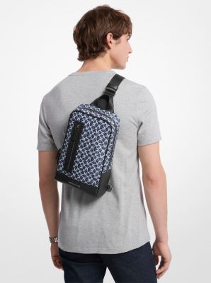 Lautner Logo Print Sling Pack image number 2