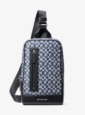 Lautner Logo Print Sling Pack