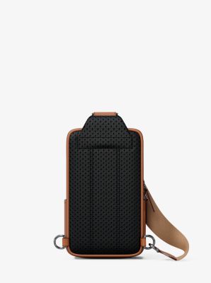 Sac &agrave; une bretelle Cooper de taille moyenne en su&egrave;de