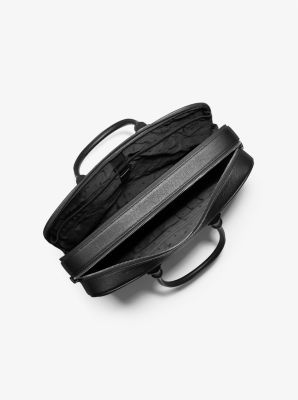 MICHAEL KORS Men's Leather Briefcase Grey Laptop Bag *EXCELLENT*