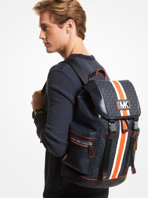 Cooper Logo Stripe Backpack