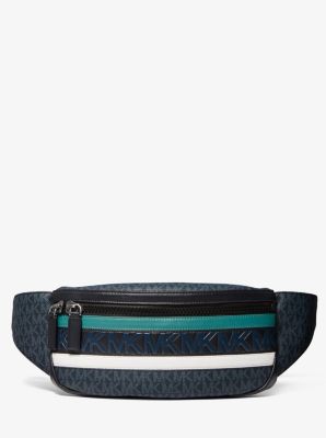 Cooper Logo Stripe Belt Bag | Michael Kors