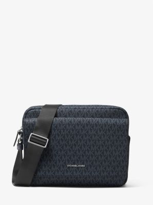Cooper Logo Camera Bag in ADMRL/PLBLUE | Michael Kors