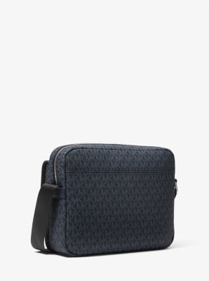 Cooper Logo Camera Bag in ADMRL/PLBLUE | Michael Kors