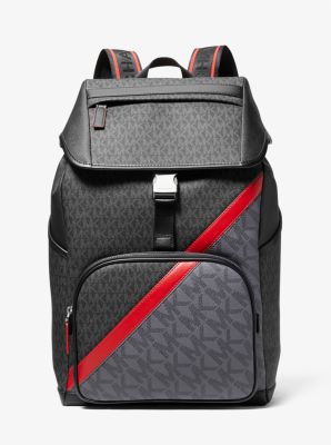 Cooper logo stripe discount backpack