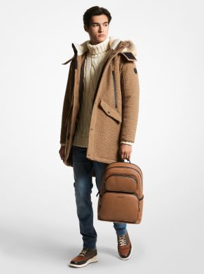 Sac business Bear, sac de travail/ordinateur en cuir brun