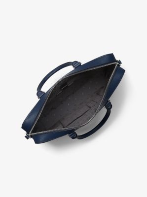 Harrison Crossgrain Leather Briefcase