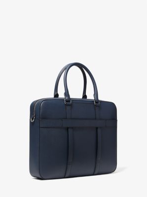 Harrison Crossgrain Leather Briefcase