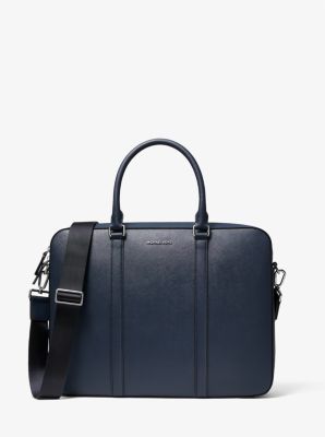 Harrison Crossgrain Leather Briefcase