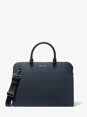 Michael kors hotsell leather briefcase