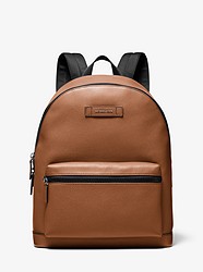 Pebbled Leather Backpack - LUGGAGE - 37U9LCRB3L