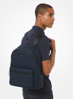 Pebbled Leather Backpack image number 3