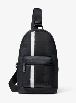 Cooper Logo Stripe Sling Pack | Michael 