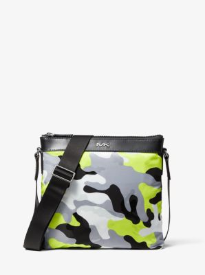 Kent Neon Camo Jacquard Crossbody Bag | Michael Kors