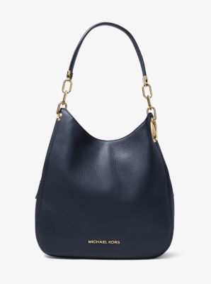 Lillie Large Faux Pebbled Leather Shoulder Bag | Michael Kors