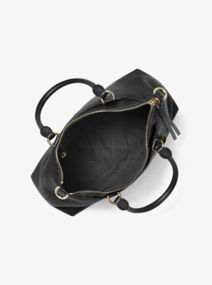 Austen Medium Pebbled Leather Satchel image number 1