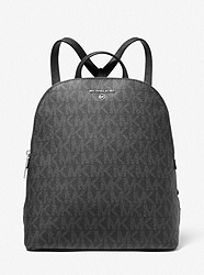 Cindy Large Logo Backpack - BLACK - 38F1CCPB3B