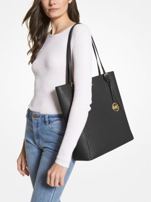 Michael kors saffiano hot sale leather tote