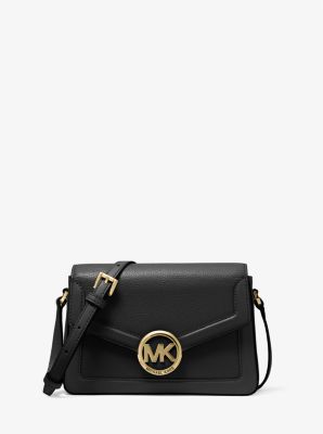 Michael Kors Emilia Small Pebbled Leather Crossbody Bag