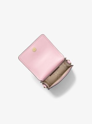 Bolso cruzado Jet Set Charm pequeño para teléfono con logotipo de la marca in ROYAL PINK | Michael Kors
