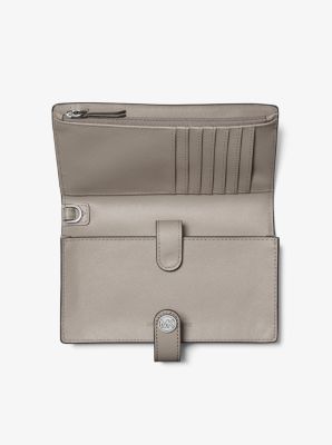 Jet Set Small Saffiano Leather Wristlet