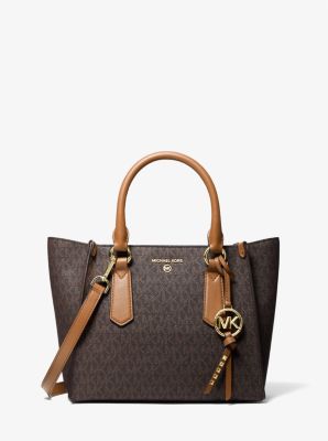 Kris Medium Logo Satchel Bag Michael Kors