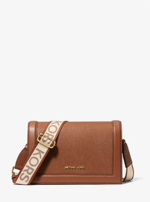 Jet Set Large Saffiano Leather Crossbody Bag image number 0